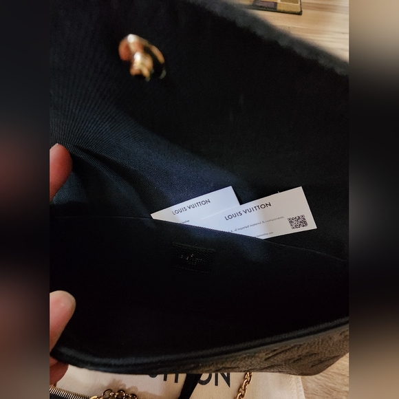 SOLD!!! AUTHENTIC LOUIS VUITTON FELICIE POCHETTE MONOGRAM - Picture 7 of 7